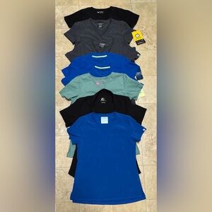 MEDICAL SCRUB TOPS XS NEW WITH TAGS MAKE A BUNDLE